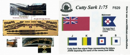 Billing boats cutty sark 75 - cutty, 1:75