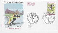 FDC. 1er jour. Jeux olympiques