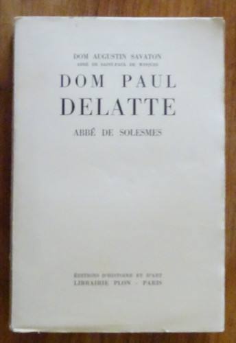 Dom paul delatte abbé - paul,