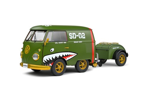 Bus kool kombi armée - vw, t1