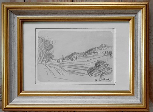 Dessin auguste chabaud - dessin, d'auguste