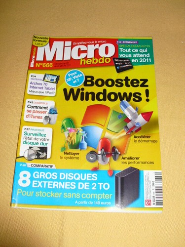 Micro hebdo 666 - micro, janvier