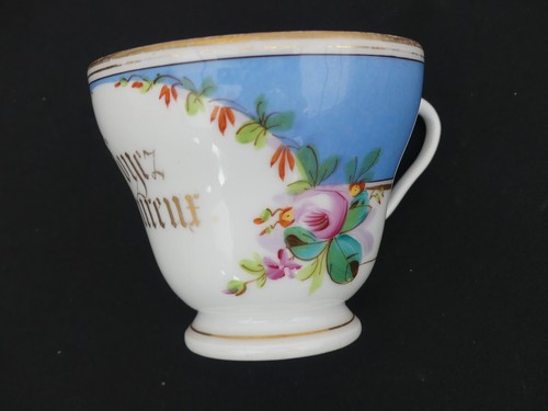 Tasse brulot porcelaine - , avec