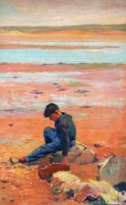 Tableau encadré bord mer