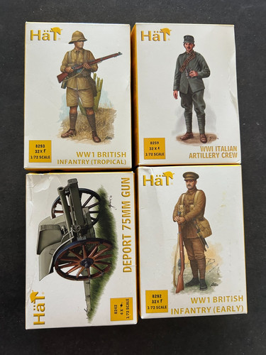 Figurines ww1 inf - 1/72,