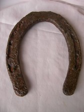 WW1 FRANCE FER A CHEVAL D' ANCIENNE ZONE DE COMBAT 100 % TERRAIN FRANCE 14-18 8