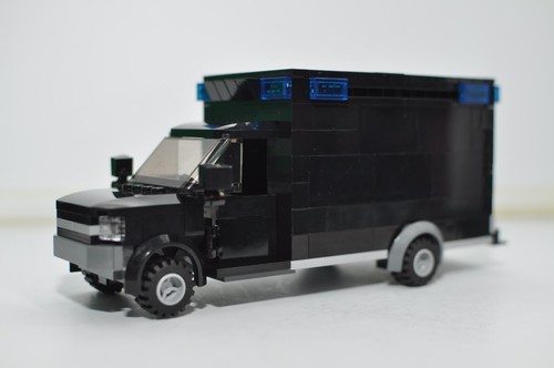 Swat truck black police city - truck,