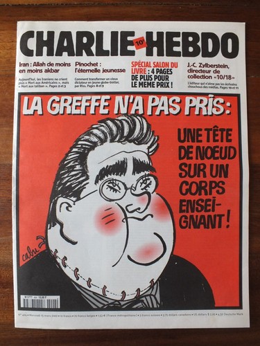 Charlie hebdo 404 mars 2000 - hebdo, n°404