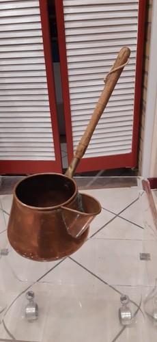 Ancienne casserole cuivre - , avec