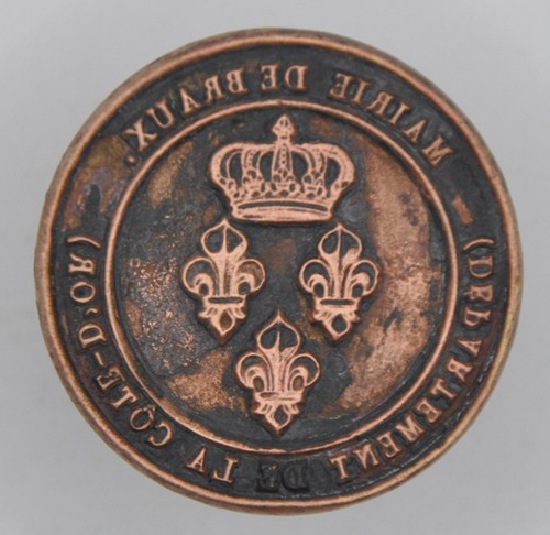 Sceau cachet mairie de braux - sceau-cachet,