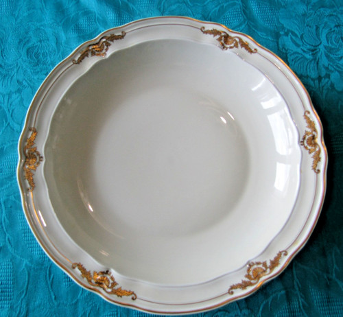 Plat rond creux porcelaine - , de