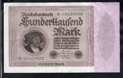 Allemagne billet grand format - allemagne,