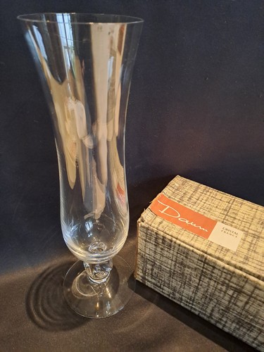 Joli vase cristal signé - en,