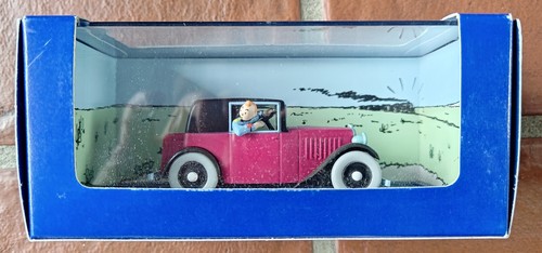 Tintin voiture coupe - en,