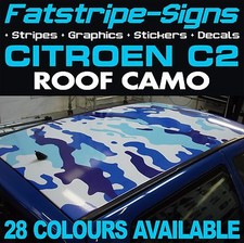 fits CITROEN C2 ROOF CAMO