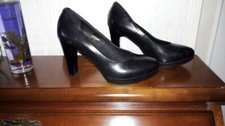 André Escarpins noirs cuir P