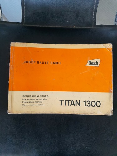 Manuel service titan 1300 - service,