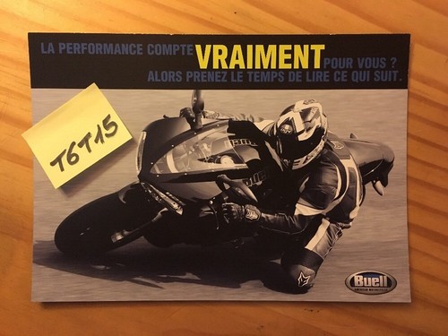 Buell 1125r 1125 brochure - 1125,