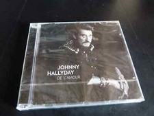 CD NEUF "JOHNNY HALLYDAY : DE L'AMOUR"