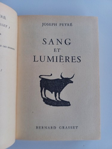 Joseph peyré sang et - peyré,