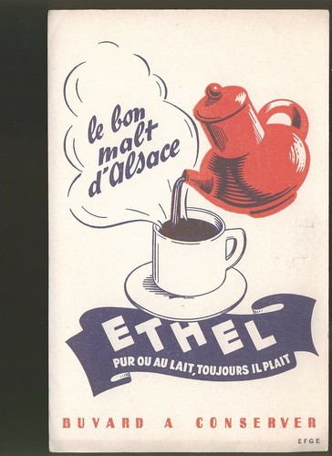 Buvard bon malt - buvard, le