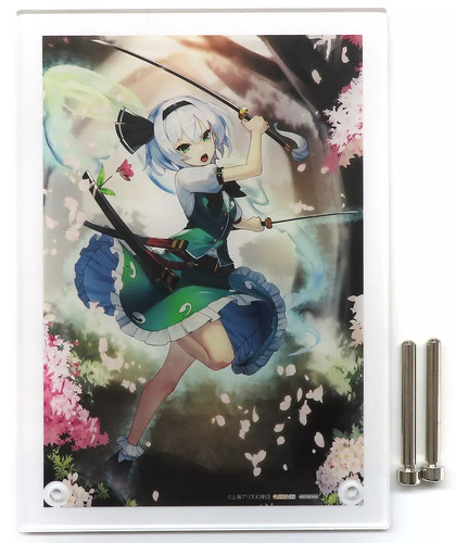 Touhou youmu konpaku - touhou, acrylic