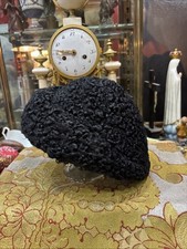 ancien chapeau de femme mode vers 1940 toque astrakan