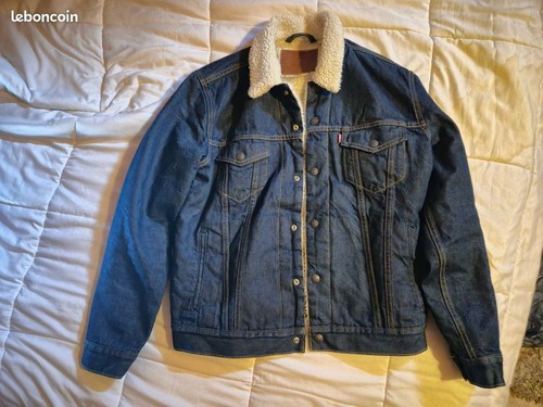Veste levis jean - levis, sherpa