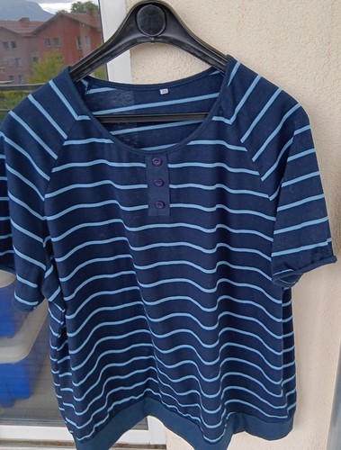 Pyjashort bleu marine haut - pyjashort,