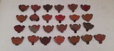 Lot 25 Plaques indice octane