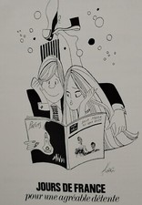 1979- KIRAZ PUBLICITE JOUR DE FRANCE- 20e GALA ELEVES DE L'ECOLE DE L'AIR