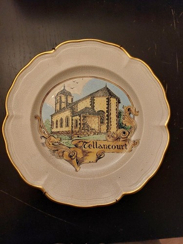 Ancienne assiette longwy - ,