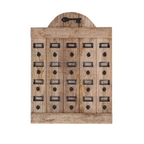 Porte clés bois style - porte-clés, de