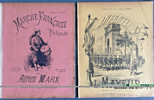 Lot partitions militaires - lot, 2