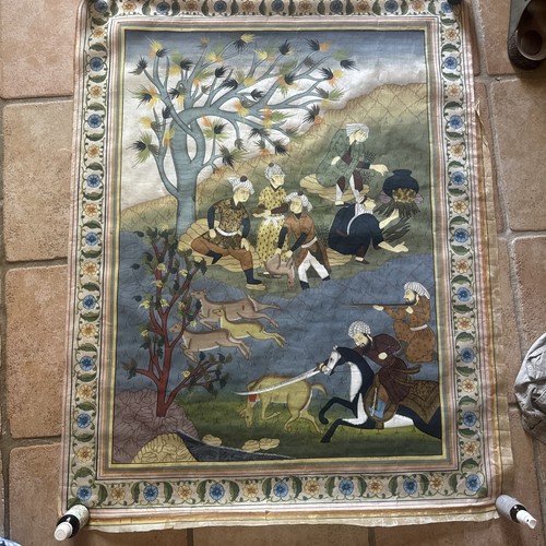 Peinture persan moghole toile - persan/moghole,