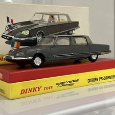 CITROËN DS PRÉSIDENTIELLE ORIGINAL DINKY TOYS MADE IN FRANCE AVEC BOÎTE - NEUF