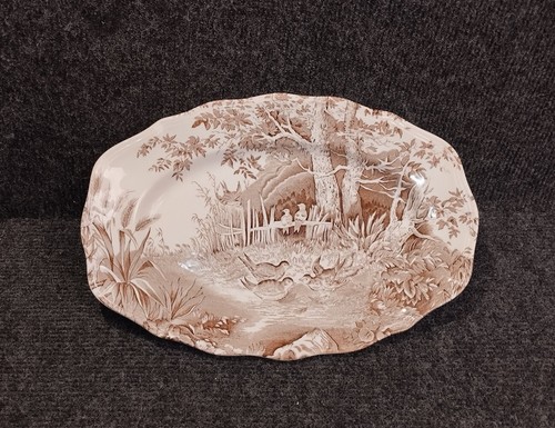 Plat service faience - plat, de