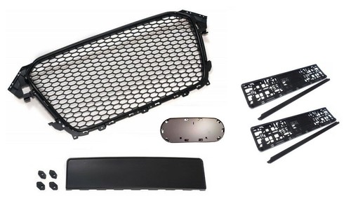 Calandre grille noir nid - noir,