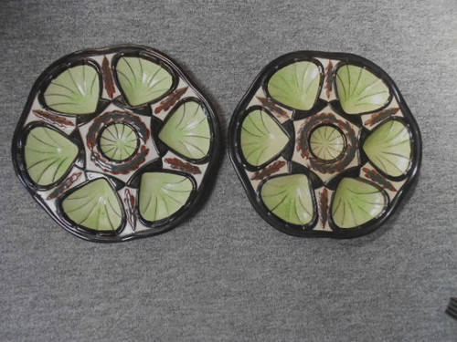 Assiettes à huitres - assiettes,