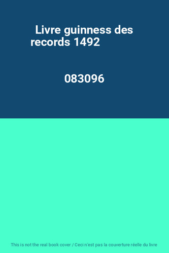 Livre guinness des - , records