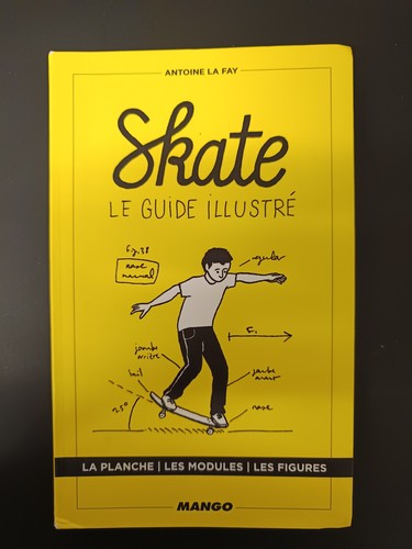 Skate guide illustré la - illustré,