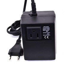 TRANSFORMATEUR TENSION 220/110V 200W POUR UTILISER APPAREILS USA CONVERTISSEUR  