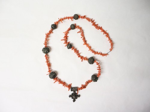 Ancien collier amazigh - ancien, croix