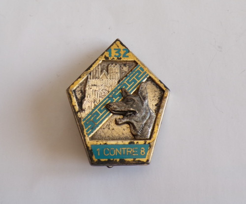 Insigne militaire 132 - militaire, 132°