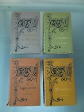 anciens livres mosaïque gravure tapisserie Gerspach Müntz Lostalot Delaborde