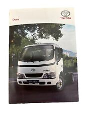 Brochure Orignal Salon -  TOYOTA Dyna juillet 2007 Avec Spécification Technique