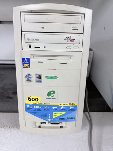 Vintage emachines etower 600is - etower,
