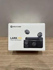 Double microphone micro Lavalier sans fil HOLLYLAND LARK M2 d'occasion