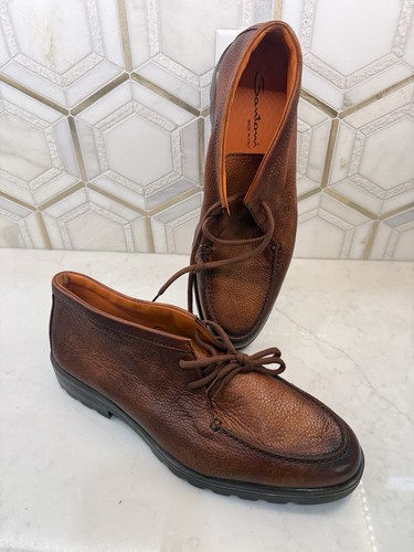 Nwob santoni mens leather lace - mens,