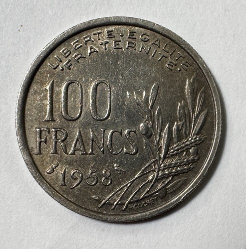 Pièce 100 francs - de,